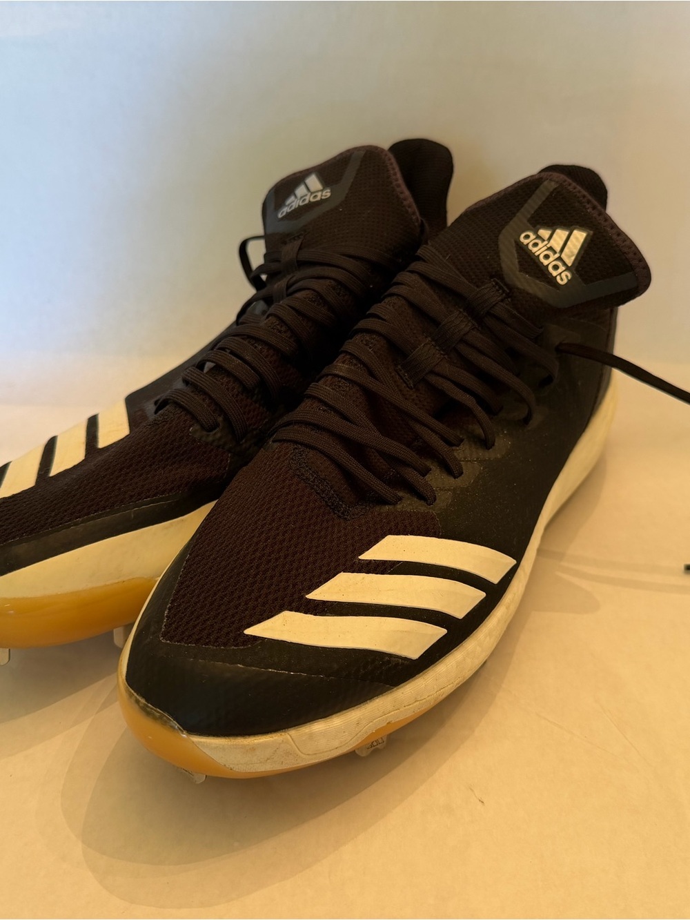 Adidas Men’s Black Baseball Cleats size 14